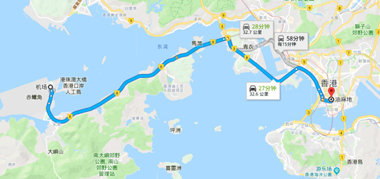 專營7折東湧居民，八折的士，85折機埸的士接送服務。